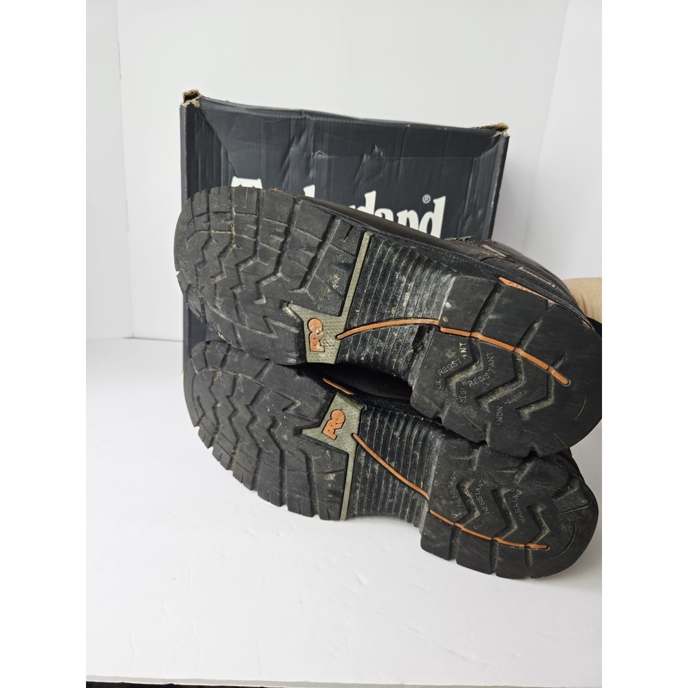 Timberland Pro Endurance 6" Steel Toe PR Work Boots Brown Men's Size 11 W/L - Picture 2 of 5